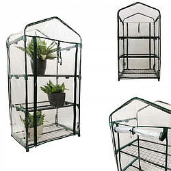 Стелаж-теплиця Kontrast Прозора 51 х 68 х 127 см (5901386202222)