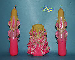 Набір весільних різальних свічок