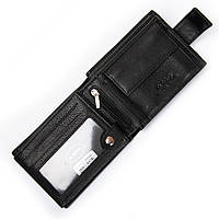 Чоловіче шкіряне портмоне DR. BOND M8-1CK black.Купити чоловічі гаманці гуртом і в роздріб в Україні., фото 5