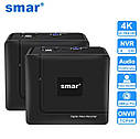 9-канальний міні HD відеореєстратор Smar N1009K NVR для 4K/5MP/4MP/3MP/1080P IP камер спостереження. XMeye, фото 3