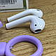 Бездротові Bluetooth навушники AirPods Hoco EW45 блютуз навушники для айфона, фіолетові, фото 5