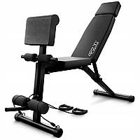 Лава для тренувань 4FIZJO Pro універсальна, з партою Скотта Black (P-5905973405119)