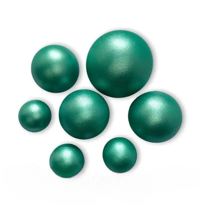 Набір "Сфери перламутрові смарагдові", фото 1