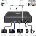9-канальний міні HD відеореєстратор Smar N1009K NVR для 4K/5MP/4MP/3MP/1080P IP камер спостереження. XMeye, фото 8