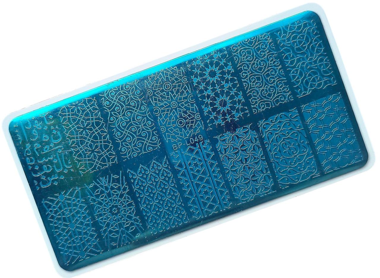 Пластина для стемпінгу Lpnails BP049EStyle