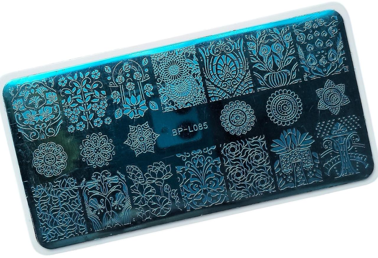 Пластина для стемпінгу Lpnails BP085EStyle