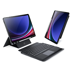 Чохол клавіатура для планшета DUX DUCIS Bluetooth 5.0 Keyboard Samsung Galaxy Tab S9 Plus X810 / X816B 12.4'' з підсвіткою Black