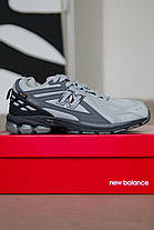 Зимові Чоловічі Кросівки New Balance 1906R Cordura Grey Black / Нью Беланс 1906Р Кордура Сірі з Чорним, фото 4