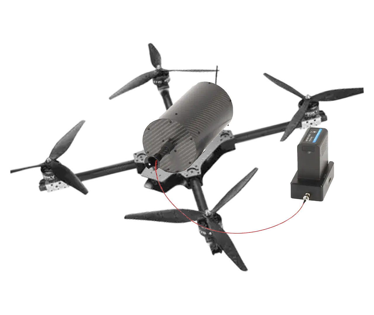 Комплект FPV дрона на 13 дюймів з оптоволокном FiberX REAPER Антиреб