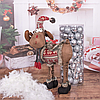 Декоративна іграшка Різдвяний олень Springos з телескопічними ніжками (125 см), фото 7
