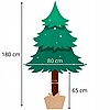 Штучна ялинка сосна на натуральному пні ПРЕМІУМ Springos 180 см, фото 10