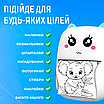 Міні принтер Дитячий портативний термопринтер printer безпроводний блютуз з набором термопаперу в комплекті, фото 2