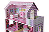 Дерев'яний ляльковий будинок з LED підсвічуванням (3892), фото 6