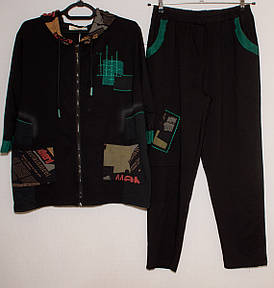 Жіночий костюм прогулянковий з каптуром XXL,3XL