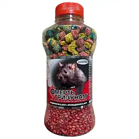 Смерть гризунам 400 г 2-в-1 зерно червоне+дуплет банка