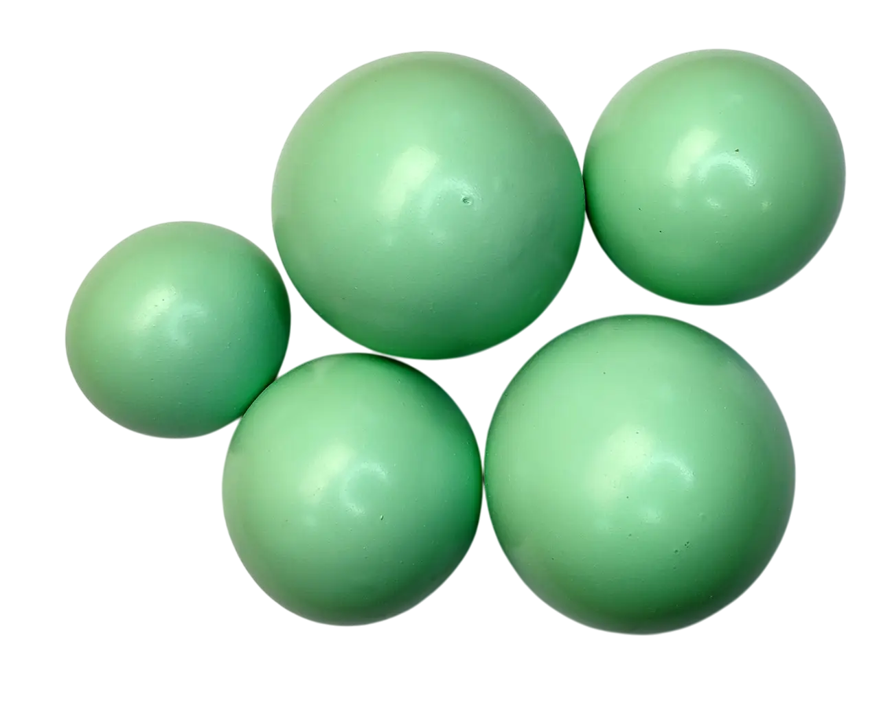 Набір "Сфери м'ятні", 7шт., фото 1