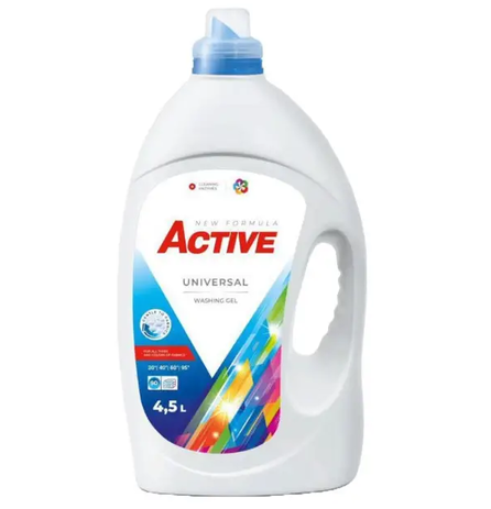 Універсальний гель для прання Active Universal 4,5 л. (Аналог порошка Ariel)