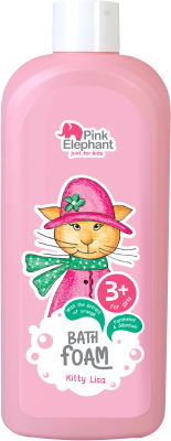 Піна для купання Pink Elephant Kitty Lis 500 мл, фото 1