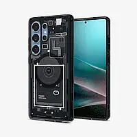 Чохол Spigen Ultra Hybrid Metal Ring Zero One з MagSafe Qi2 для Samsung Galaxy S25 Ultra, ACS08957, фото 2