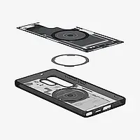 Чохол Spigen Ultra Hybrid Metal Ring Zero One з MagSafe Qi2 для Samsung Galaxy S25 Ultra, ACS08957, фото 5