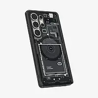 Чохол Spigen Ultra Hybrid Metal Ring Zero One з MagSafe Qi2 для Samsung Galaxy S25 Ultra, ACS08957, фото 6