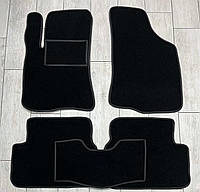 Ворсовые коврики в салон для Daewoo Sens 2000-2018 / Део Сенс