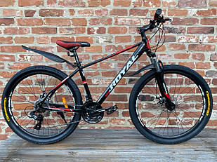 Велосипед Royal 29 MOTION чорно-червоний 2024