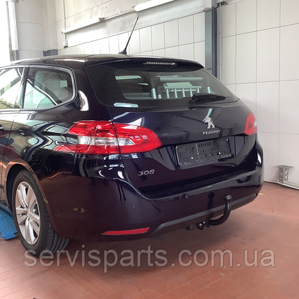 Фаркоп Peugeot 308 II 2013-2021 (Пежо 308 II) хетчбек та універсал, фото 1
