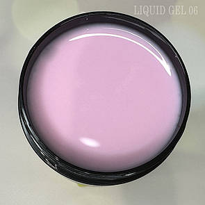 Рідкий гель для нігтів камуфлюючий Sweet Nails Liquid Gel №06 30 г