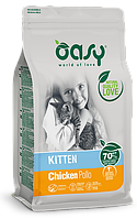 Сухий корм для кошенят OASY LIFESTAGE Kitten курка 300 гр