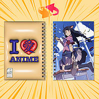 Блокнот на пружині в клітинку 48 арк. Bakemonogatari / Цикл Історій