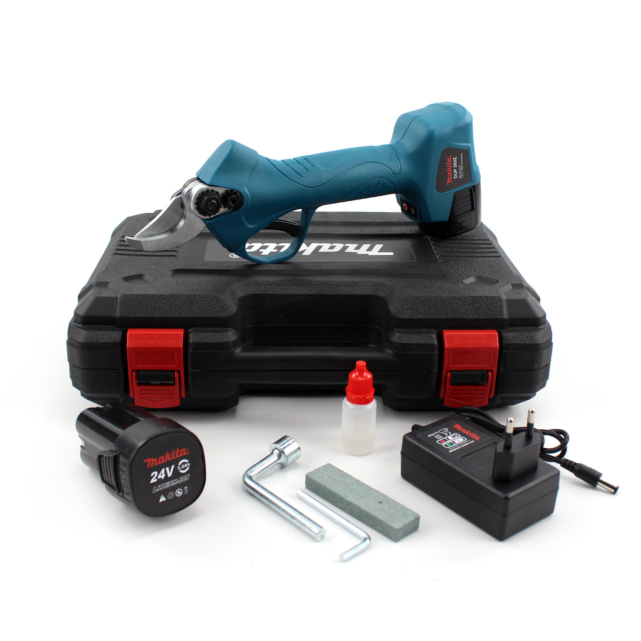 Акумуляторний секатор Makita DUP265Z (24V, 5AH) АКБ секатор Макіта