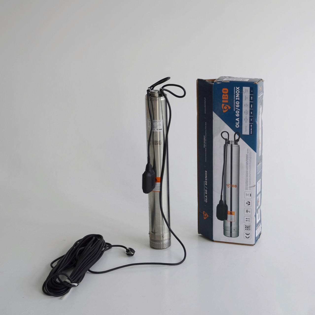 Глибинний насос IBO OLA 60/60 INOX з нержавійки