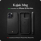 Чохол Spigen Cyrill Kajuk MagSafe Black для iPhone 15 Pro Max ACS06632, фото 4