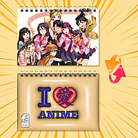 Блокнот на пружині в клітинку 48 арк. Bakemonogatari / Цикл Історій 002