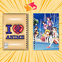 Блокнот на пружині в клітинку 48 арк. Bakemonogatari / Цикл Історій 002