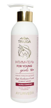 Інтим-гель "FOR YOUNG", для дівчаток 10+, 300мл