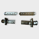 Кронштейни сідіння+підсилювачи+підсилювачи під шпильки ВАЗ 2108,2109,21099,2115 комплект на днище, фото 2