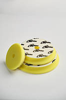 Полірувальний круг середньої жорсткості, жовтий Pads 99 SPACE PAD YELLOW/MEDIUM 140мм (125 мм підложка)