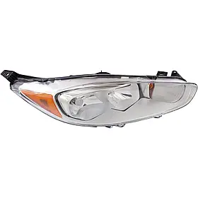Фара передня ліва Ford Fiesta 13-17 USA (Depo) механічна, чорна