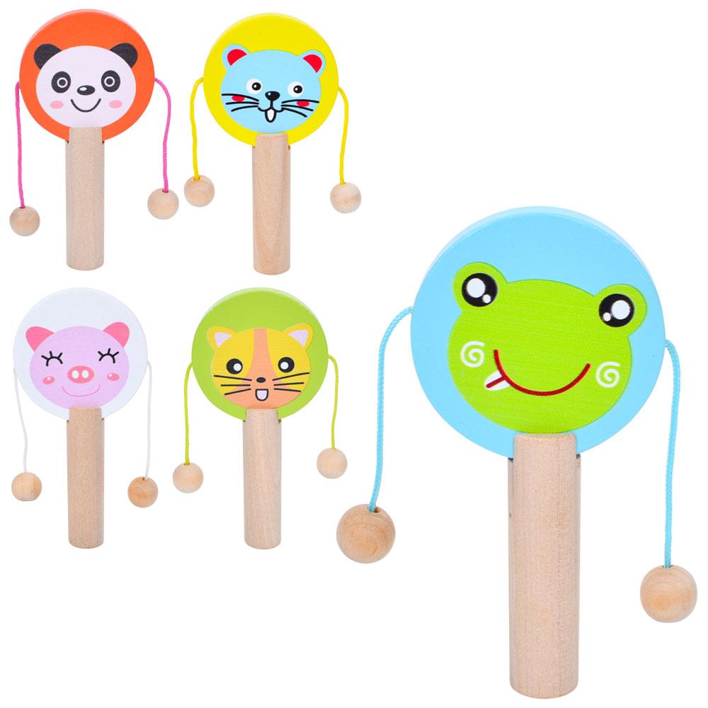 Дерев'яна іграшка Бубончик 5 видів MD 0804, фото 1