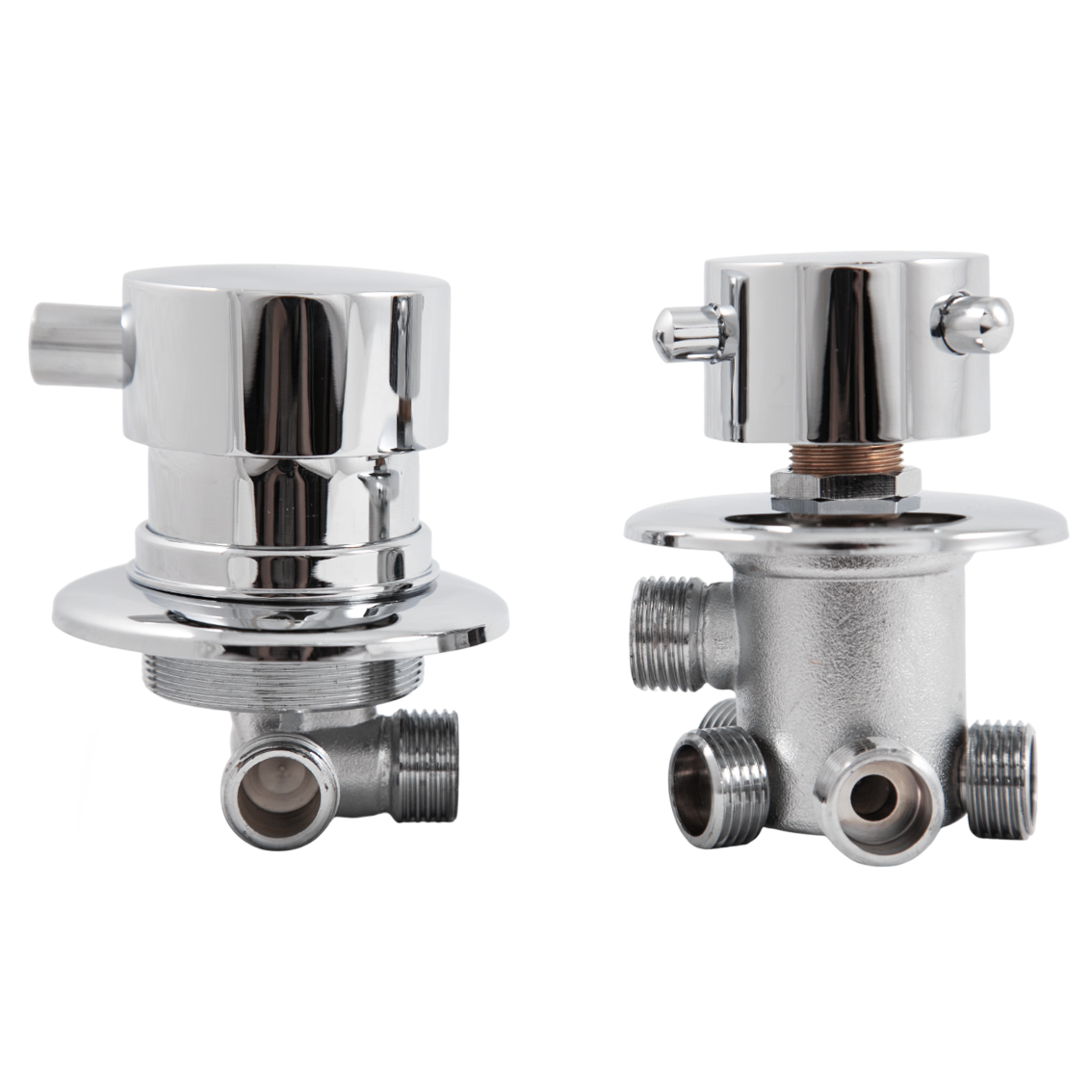 Змішувач для душової кабіни Ango BY-1053 комплект 5 режими хром латунь, фото 1