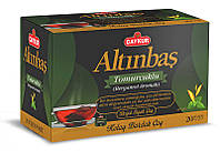 Турецький чорний чай пакетований Altinbas з Бергамотом, оригінальний чай 20 пакетиків Grida