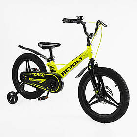 Двоколісний велосипед Corso Revolt на 18 дюймів, жовтий 18340
