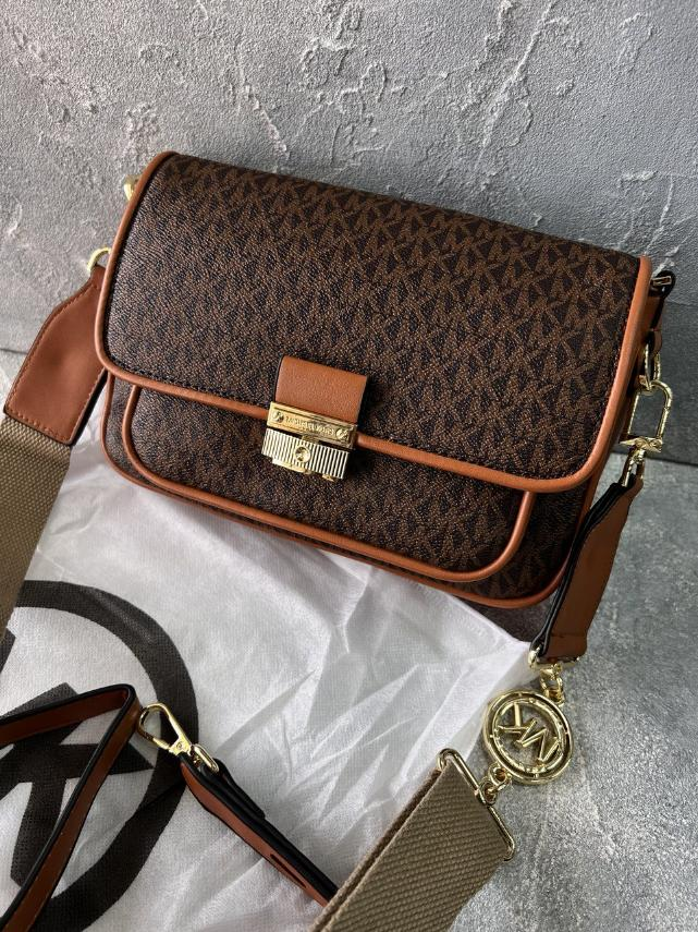 Жіноча сумка Michael Kors, коричнева, 24*17*9см, 931579