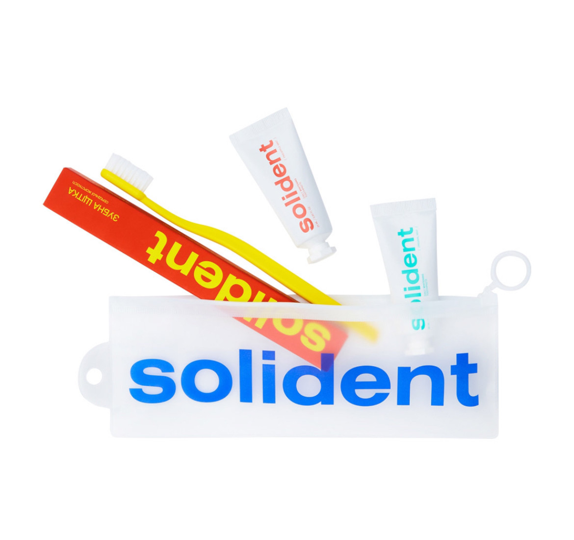 Набір для подорожей Solident travel kit Mint / Pineapple, фото 1