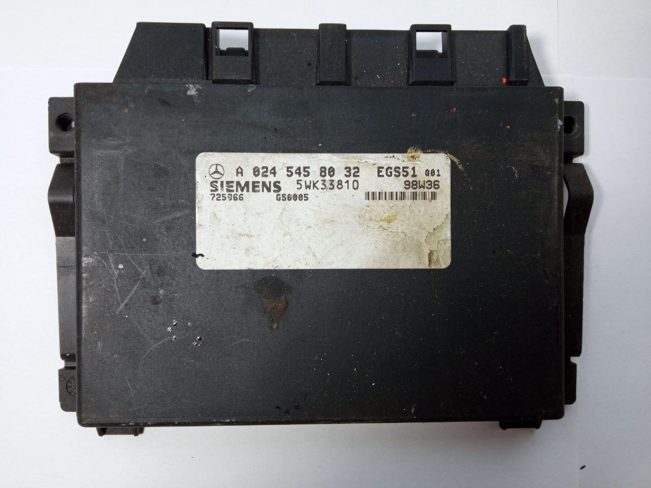 Електронний блок керування Mercedes A0245458032 EGS51 Q01/ Siemens 5WK3381098W36
