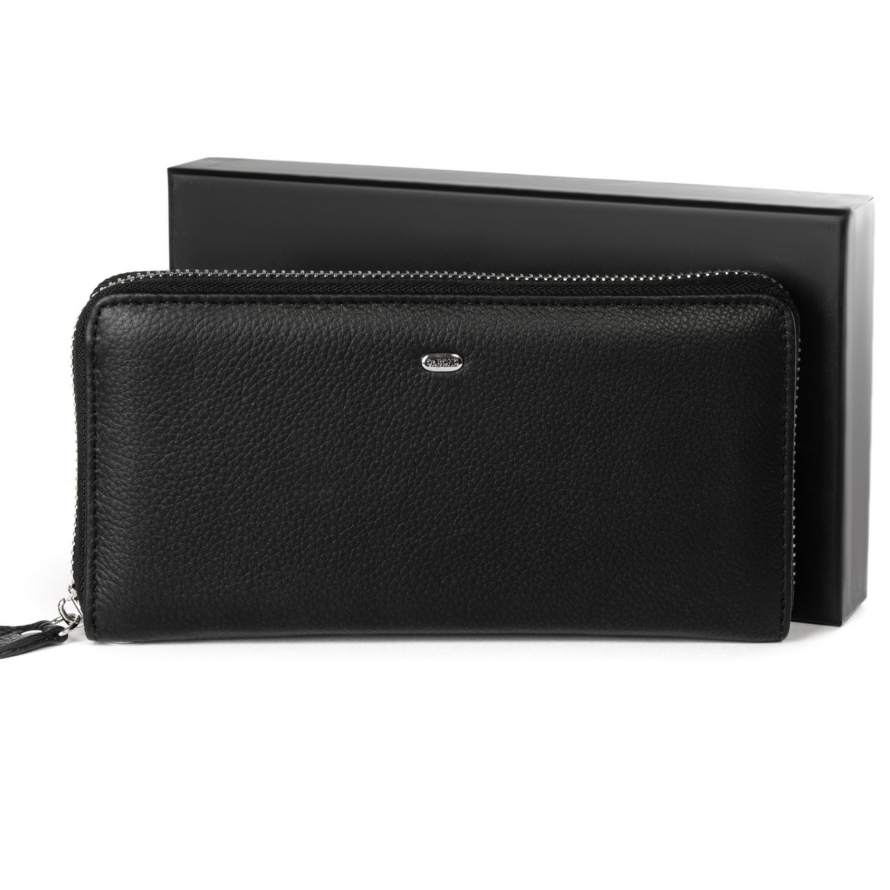 Чоловіче шкіряне портмоне DR. BOND MS-41 black.Купити чоловічі гаманці гуртом і в роздріб в Україні., фото 1