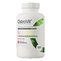 Витаминно-минеральный комплекс с ашвагандой OstroVit Vit&Min + Ashwagandha 120 tabs
