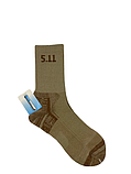 Термошкарпетки 5.11 Tactical Level 2 -6” із вставками coyote KT6010713 - універсальний розмір-40-46 solve, фото 5